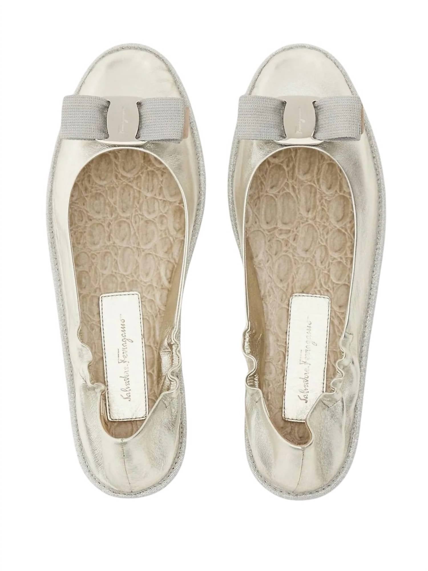 Salvatore Ferragamo - Women's Nomadic Stories Ballet Flats