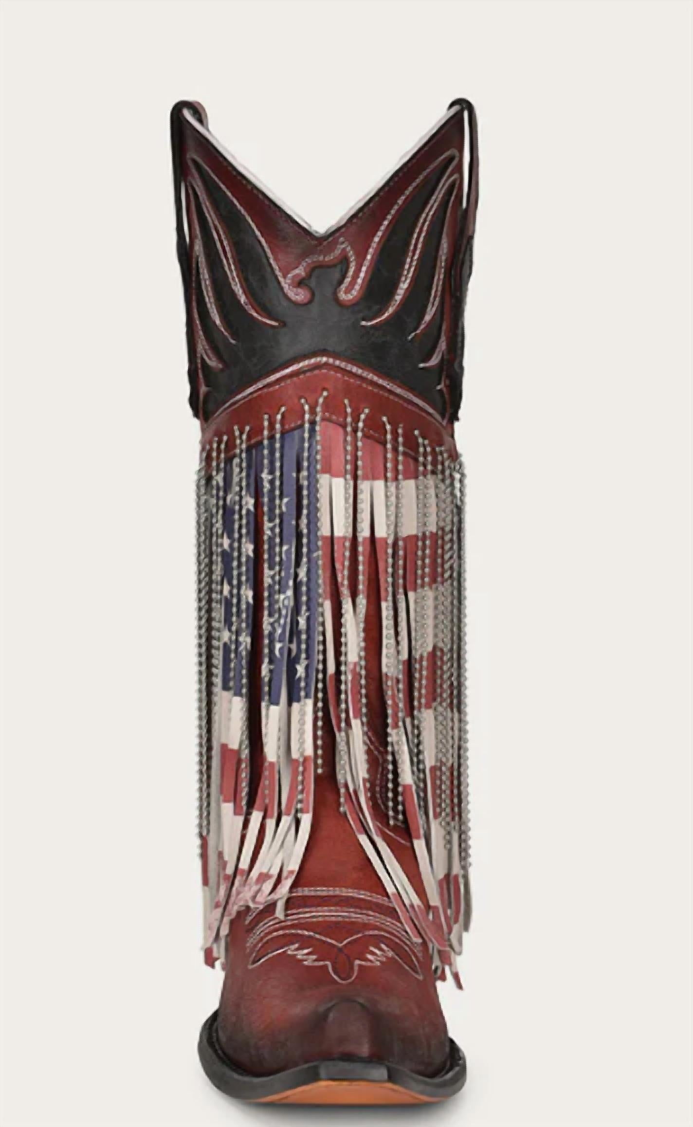 Corral - Women's Fringe Flag Boot