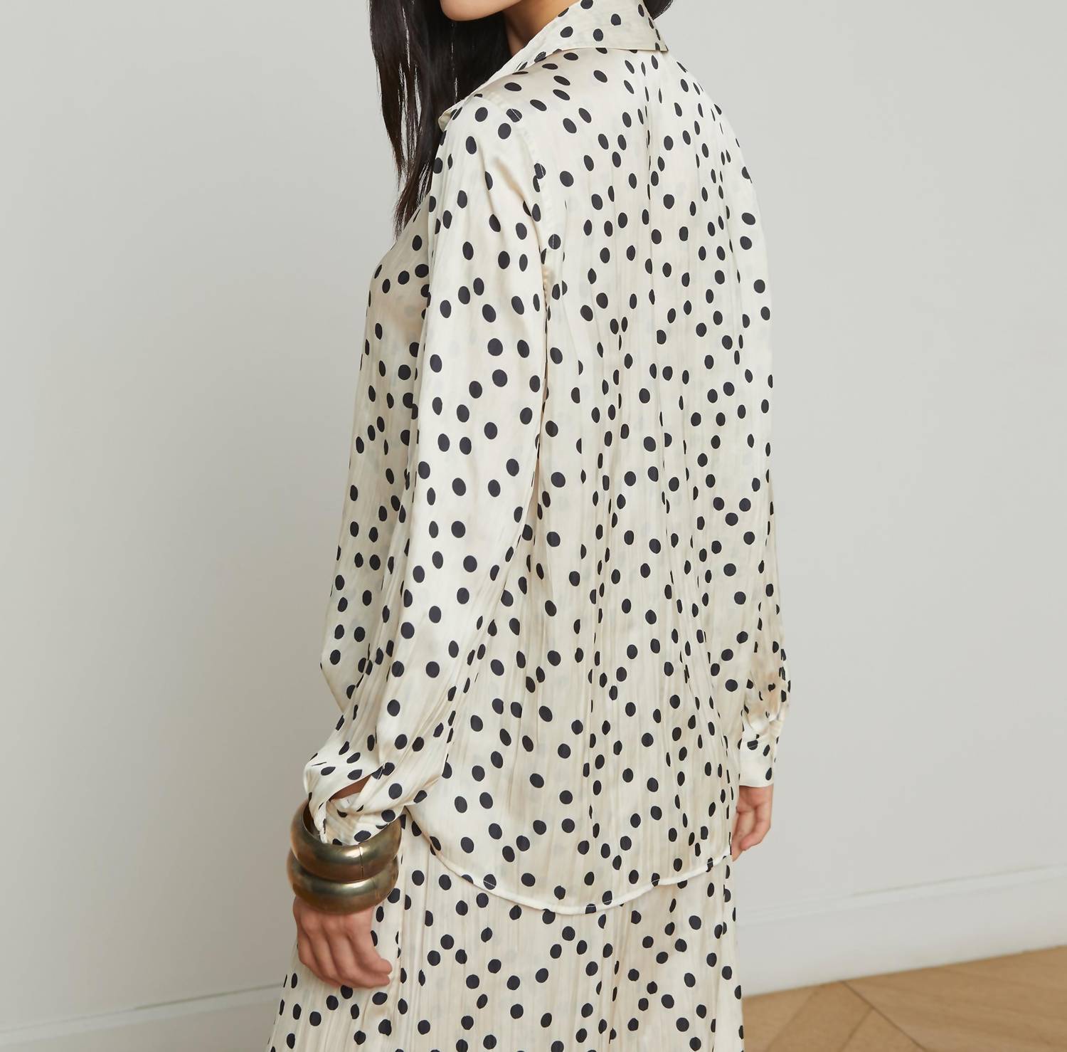 L'Agence - Argo Polka Dot Blouse