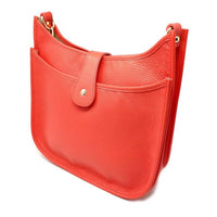 German Fuentes - Women's Large Leather Crossbody Bag