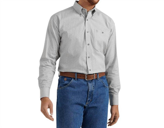 Wrangler - George Strait Hatches Long Sleeve Shirt