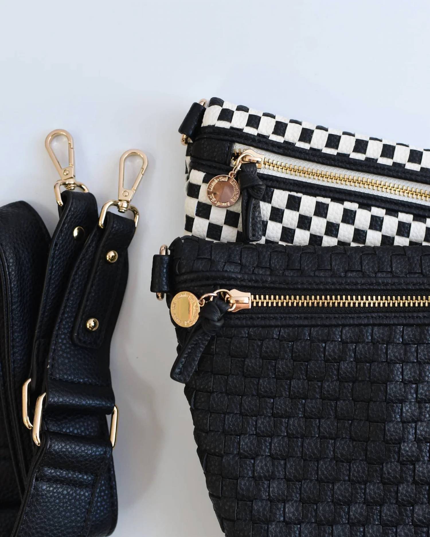 Lumi + Sol - Women's Woven Crossbody Bag