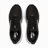 BROOKS Men's Ghost 17 Shoe in black grey white - men's shoe - alternate view