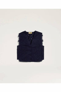 Momoni - Cielo Broderie Anglaise Top