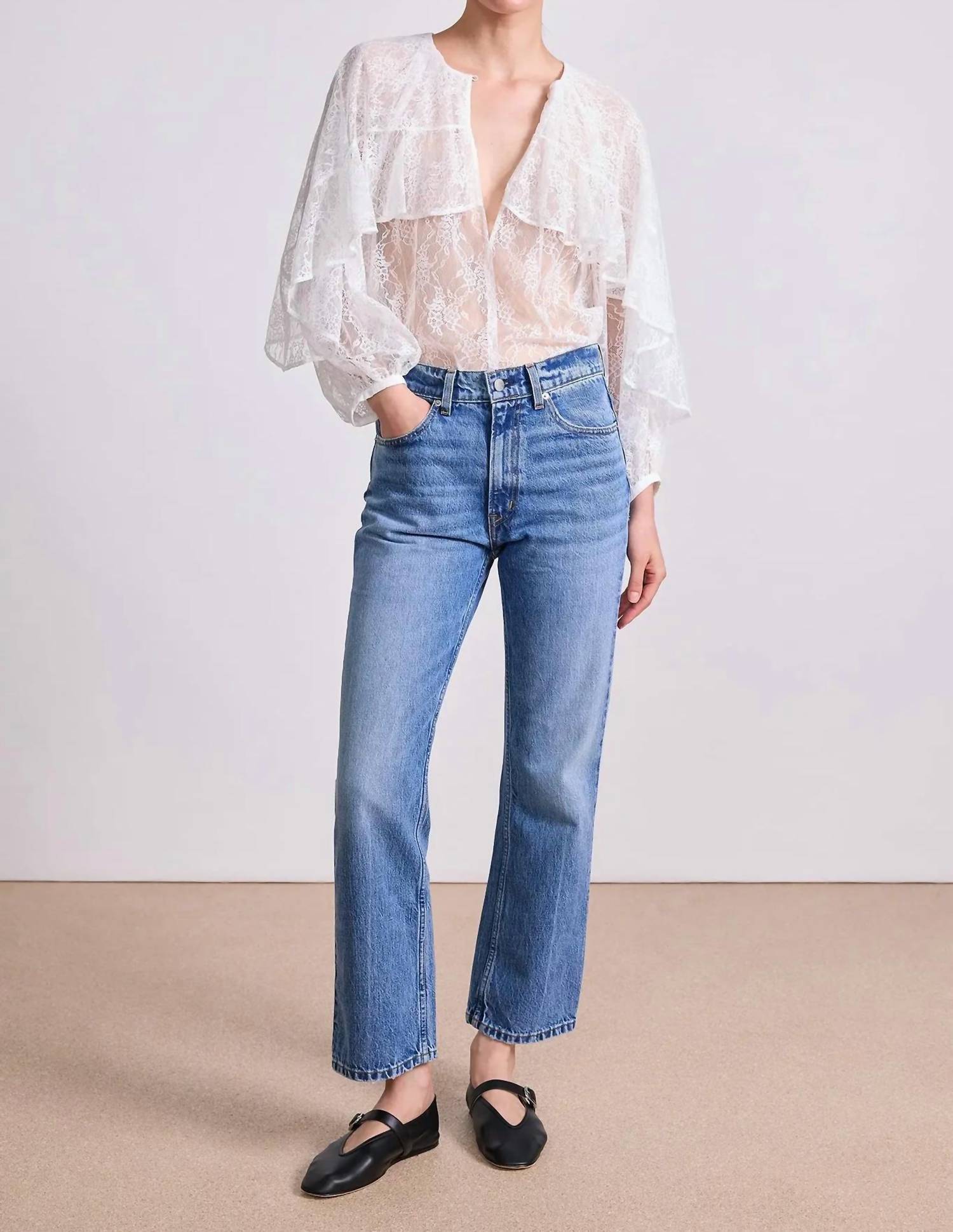 Apiece Apart - Hazan Ruffle Top