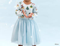 magnetic me Snow Excited Tutu Magnetic Dress in blue - kids' dress