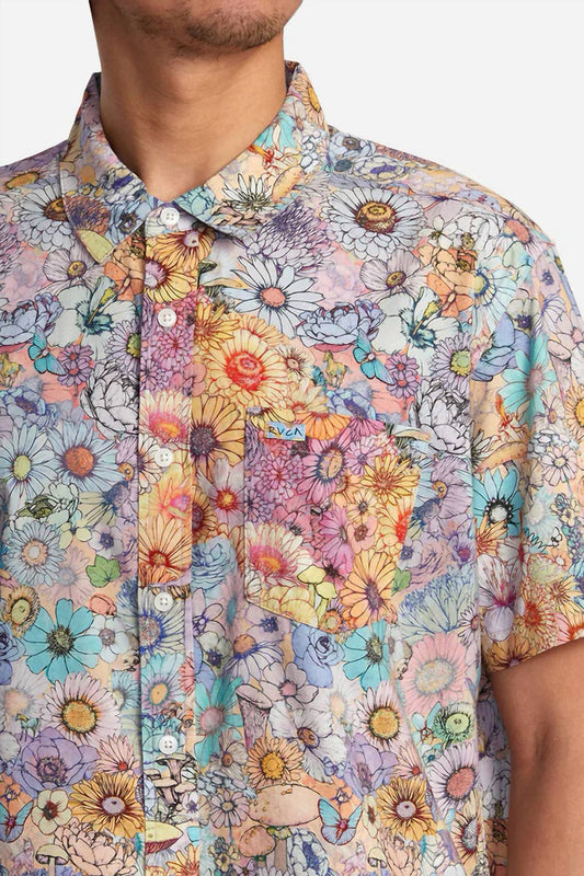 Rvca - Sage Vaughn Short Sleeve Woven Shirt
