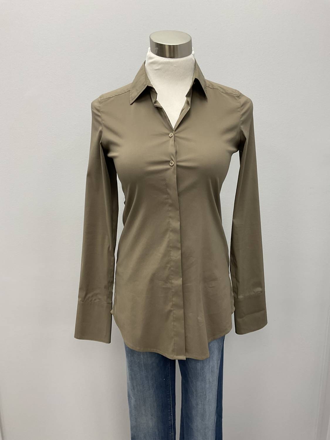 Jordan Louis - Long Sleeves SAVILE cotton stretch shirt