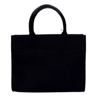 Versace - Women's Canvas Studded Logo Tote Bag
