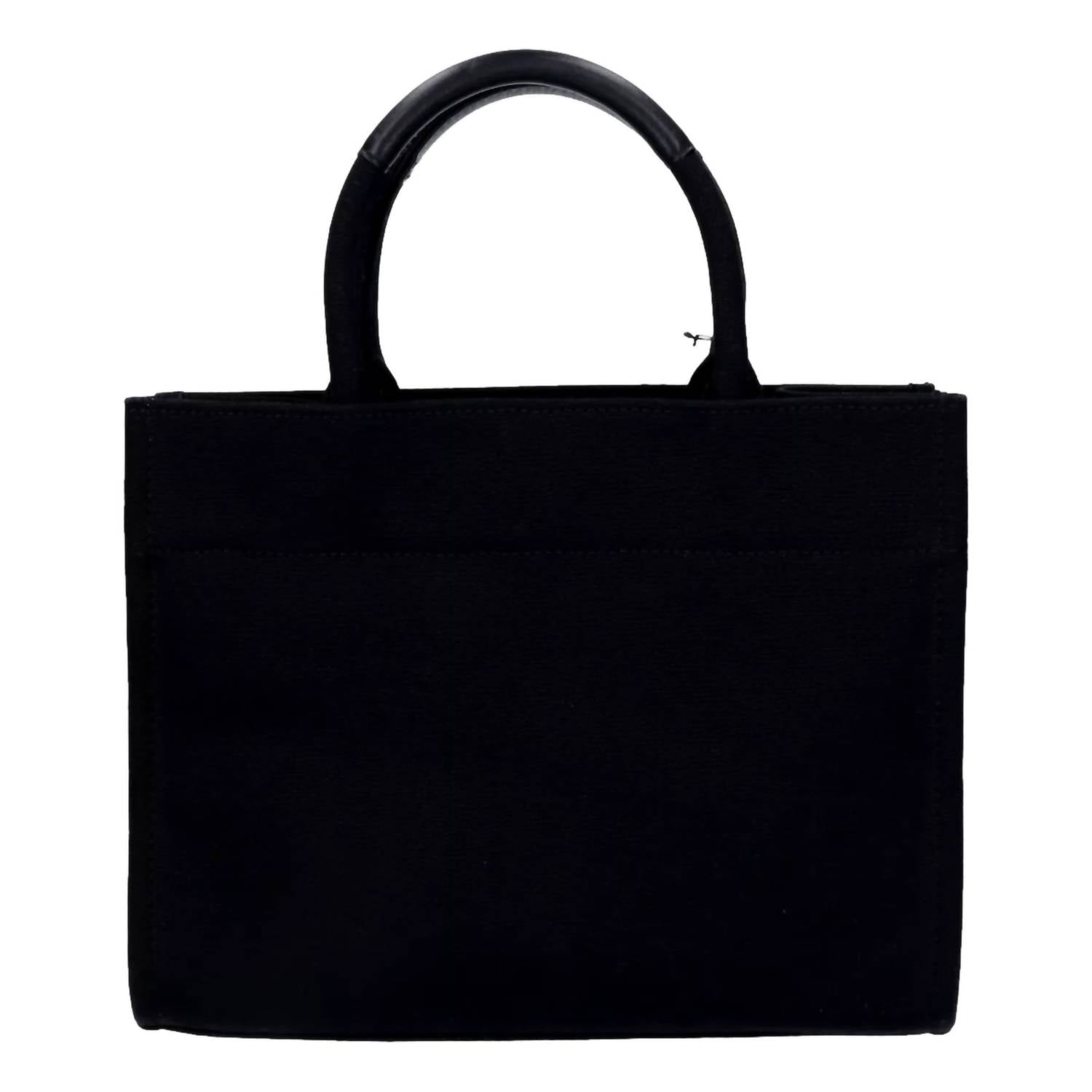 Versace - Women's Canvas Studded Logo Tote Bag