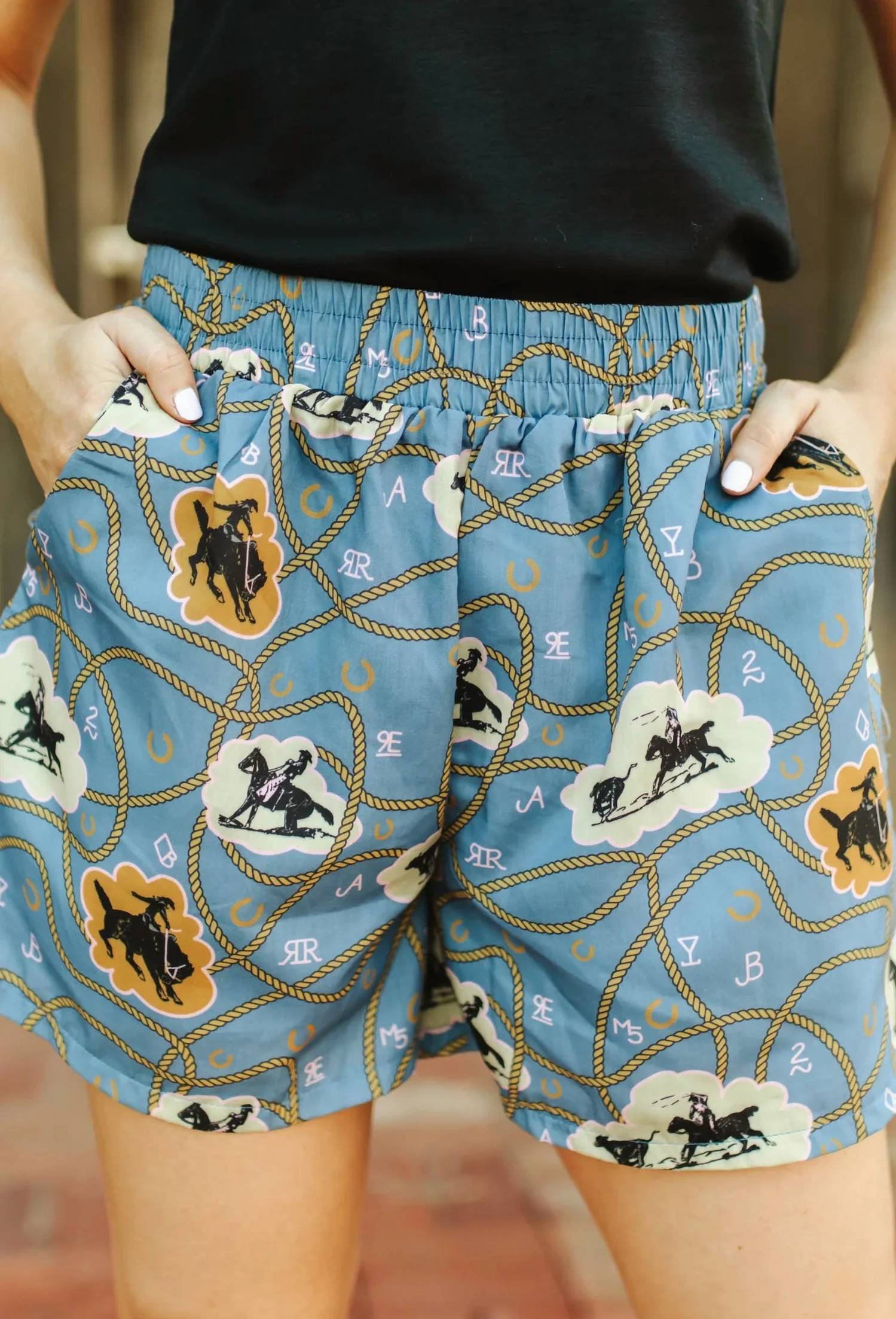 2Flyco - Vintage Cowboy Shorts