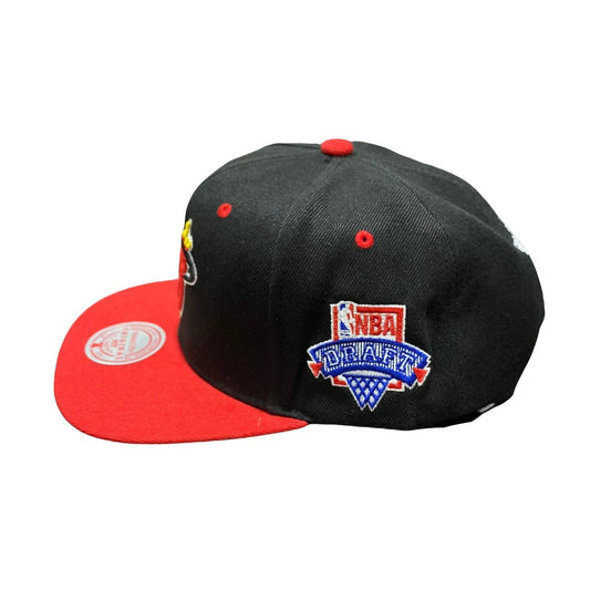 Mitchell & Ness - MEN'S NBA HWC MIAMI HEAT LOTTO PICK SNAPBACK CAP