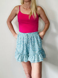 Gigio - Adalynn Leaf Ruffle Shorts