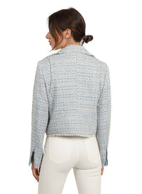 Love Token - TWEED MOTO JACKET