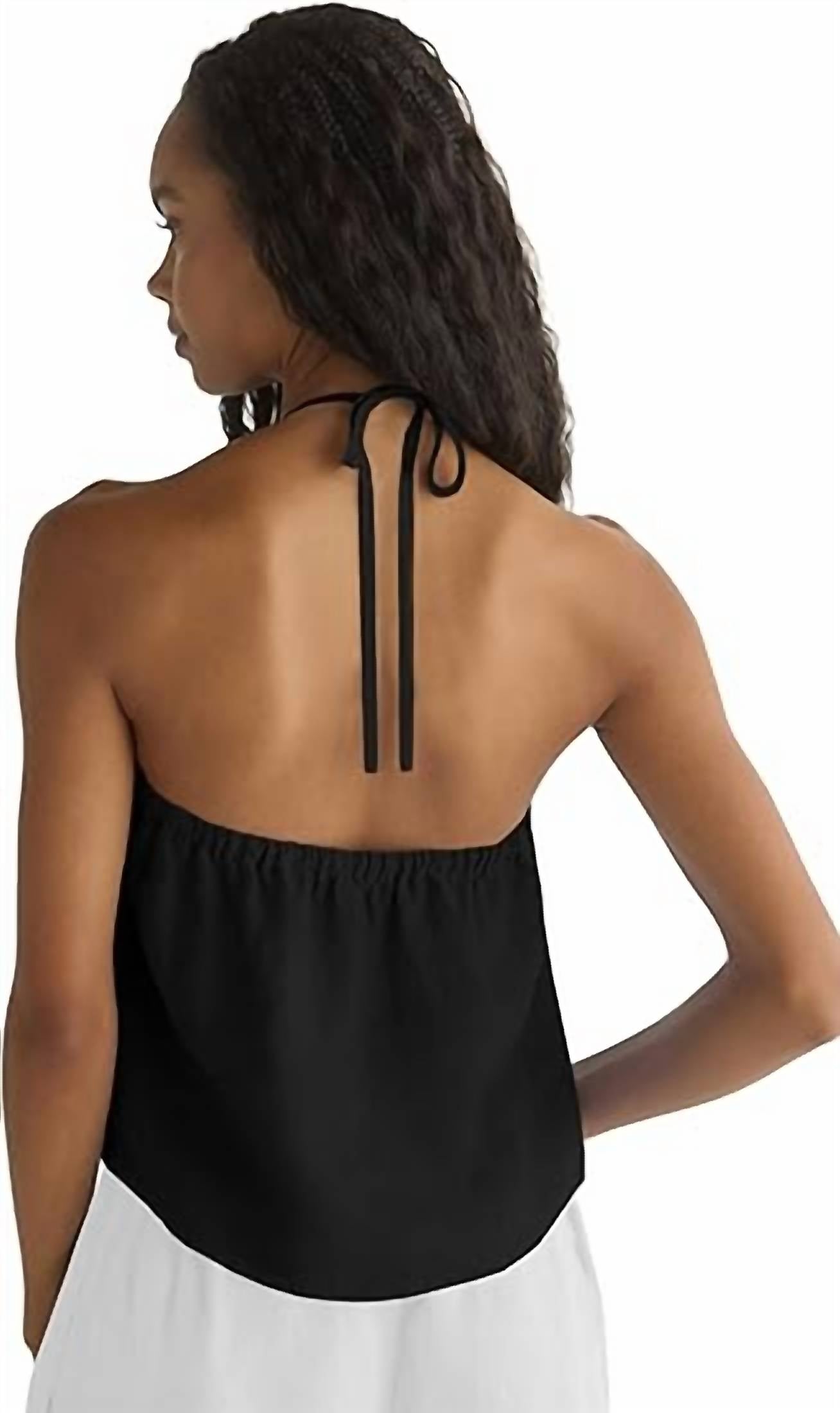 Bella Dahl - Women's Tie Neck Halter Top