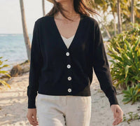 Karen Kane - V-neck Cardigan Sweater