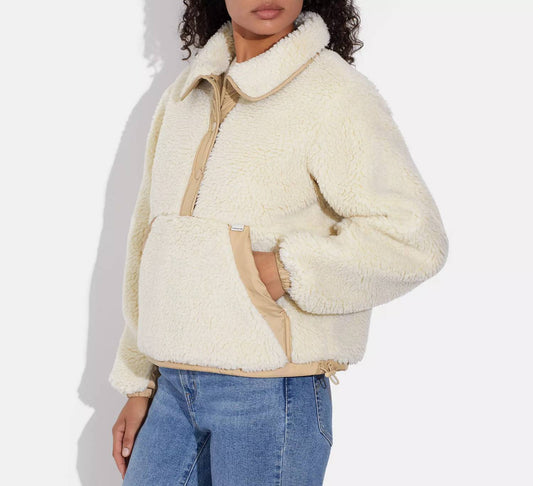Coach - Sherpa Recycled Polyester Pullover Jacket