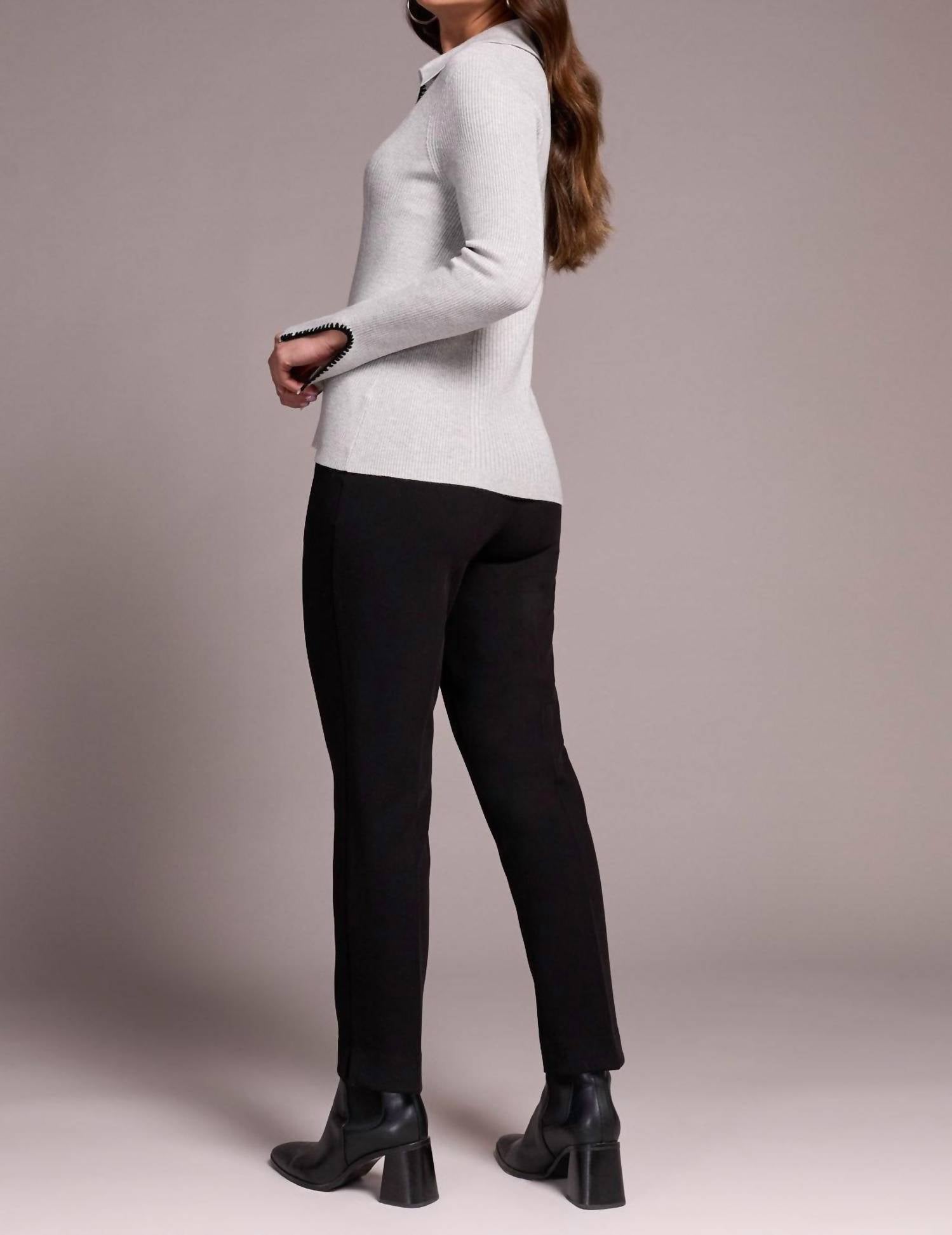 Tribal - Long Sleeve Polo Sweater