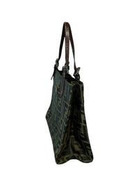 Fendi - Women's Zucca Leather Shoulder Bag