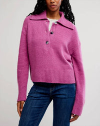 Free People - Trading Up Polo Sweater