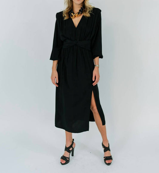 Scotch & Soda - Draped Midi bDress