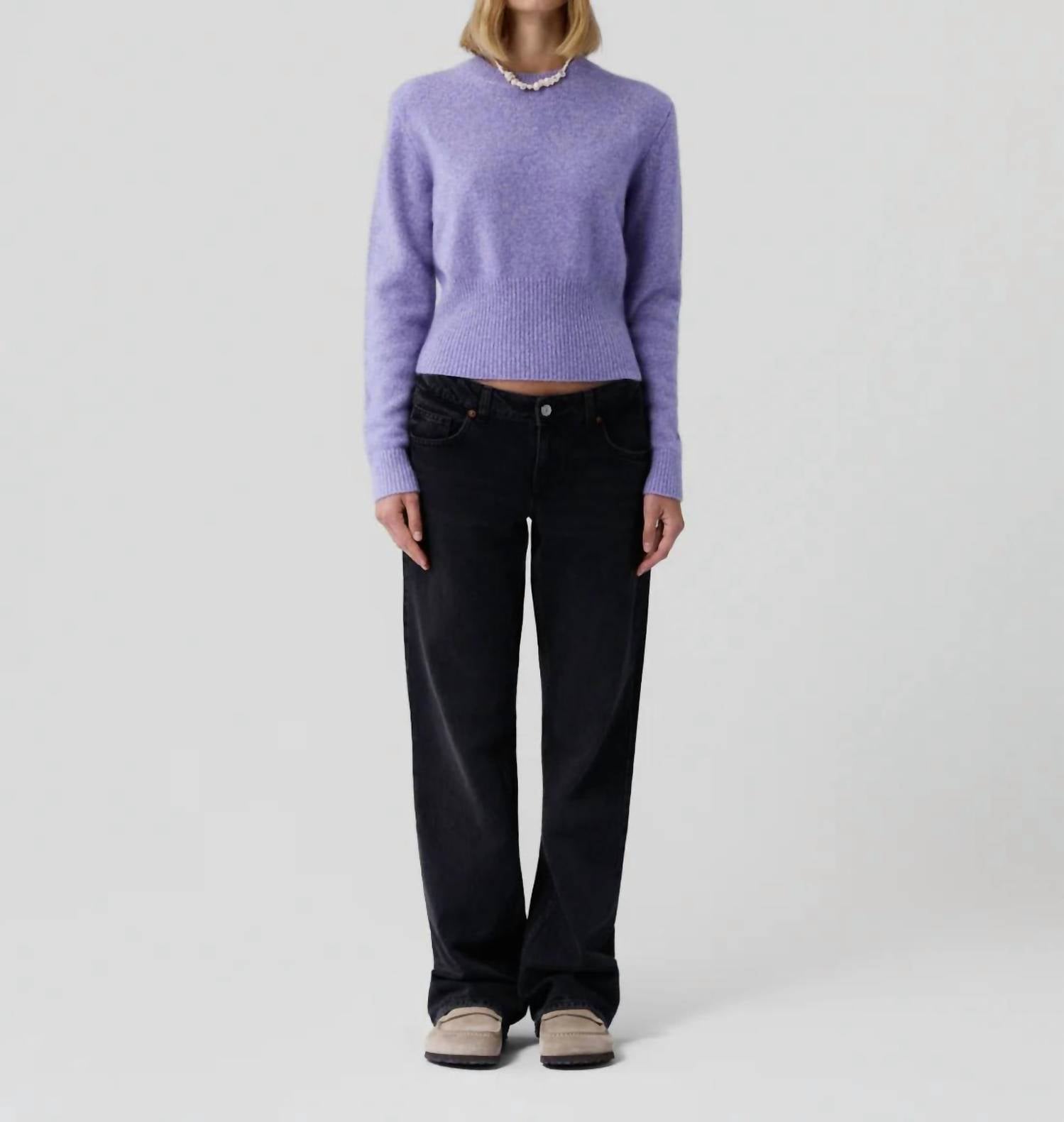 Guest In Residence - Alina Crew Cashmere Silk Sweater