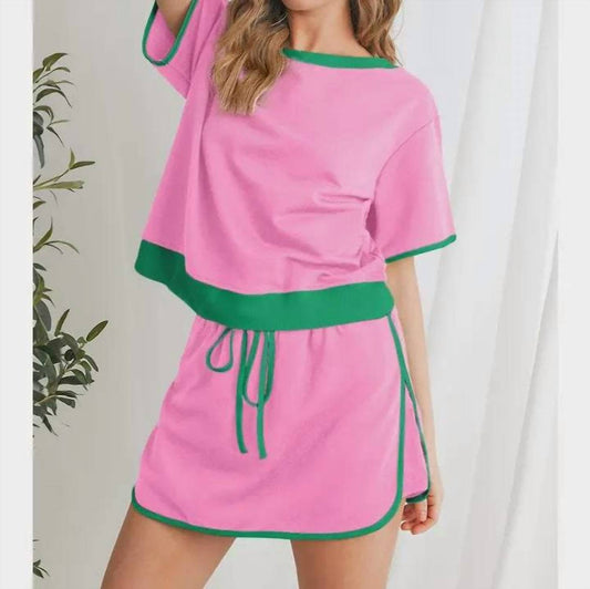 Aapparella - Rosalie T-Shirt and Skirt Set