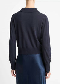 Vince - Italian Cotton-blend Double-layer Sweater