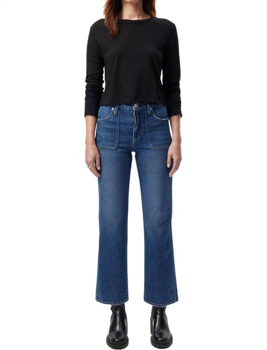 Amo - Abigail High-rise Cropped Jean