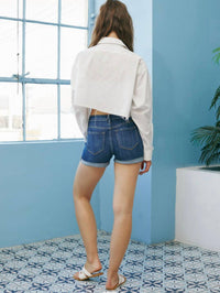 Kancan - Cuffed Jean Shorts