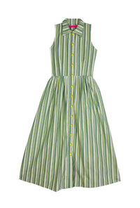 Buru - Lemon Sleeveless Twist Dress