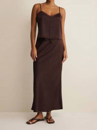 Z Supply - Viva Satin Midi Skirt