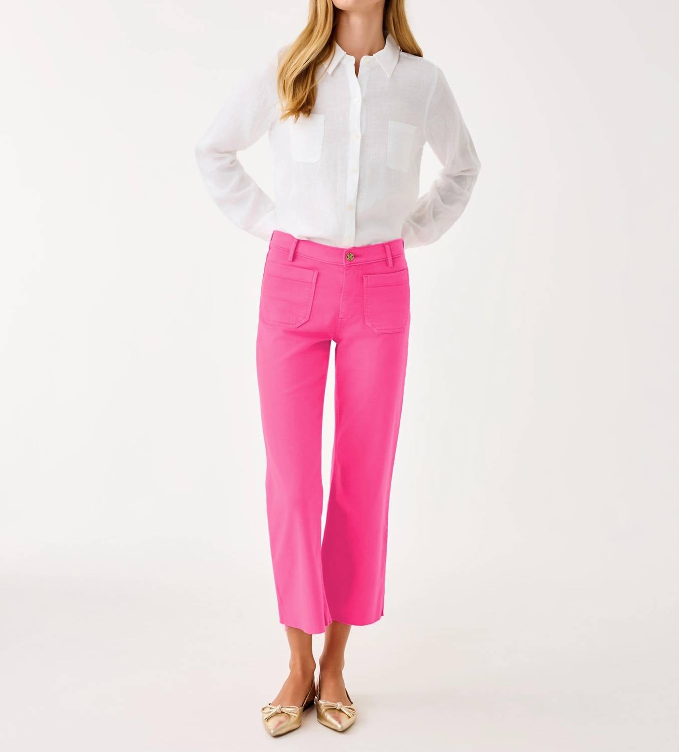 Lilly Pulitzer - Harleen High Rise Crop Jeans