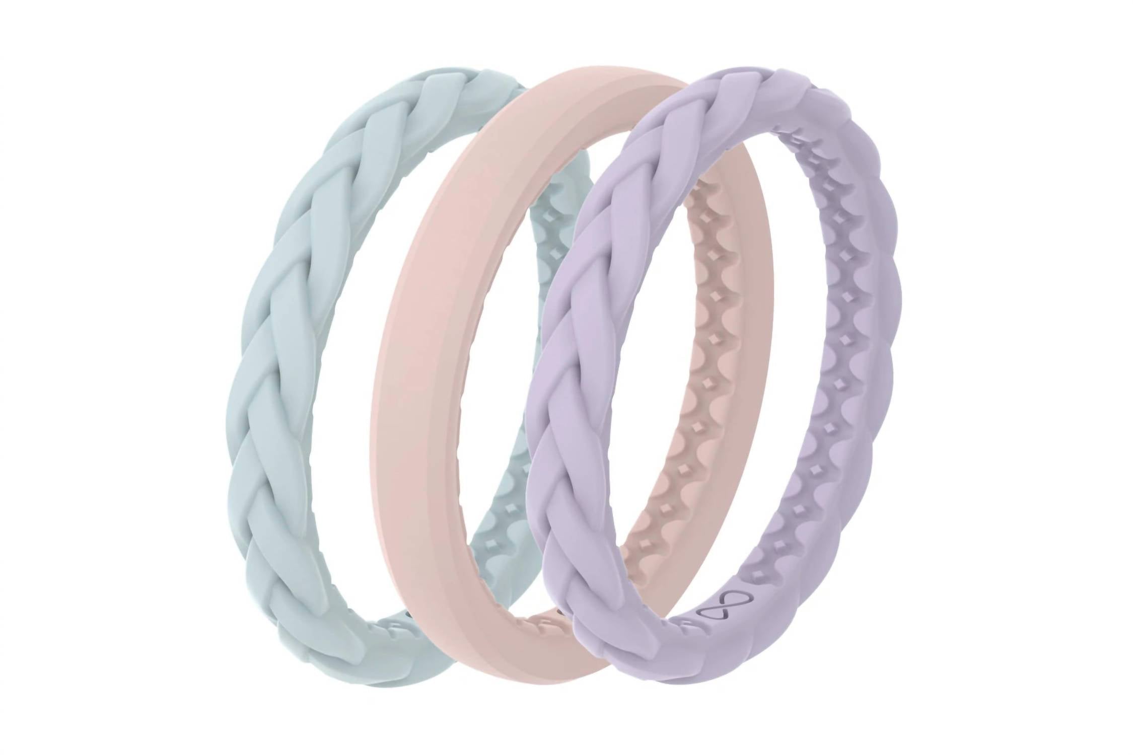 Groove Life - Women's Pastel Sky Stackable Ring