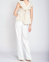 En Saison - Refine Floral Ruffle Top