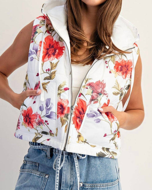 Ee:Some - Blossom Puffy Vest