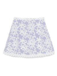 Waimari - Cecil Embroidered Eyelet Mini Skirt