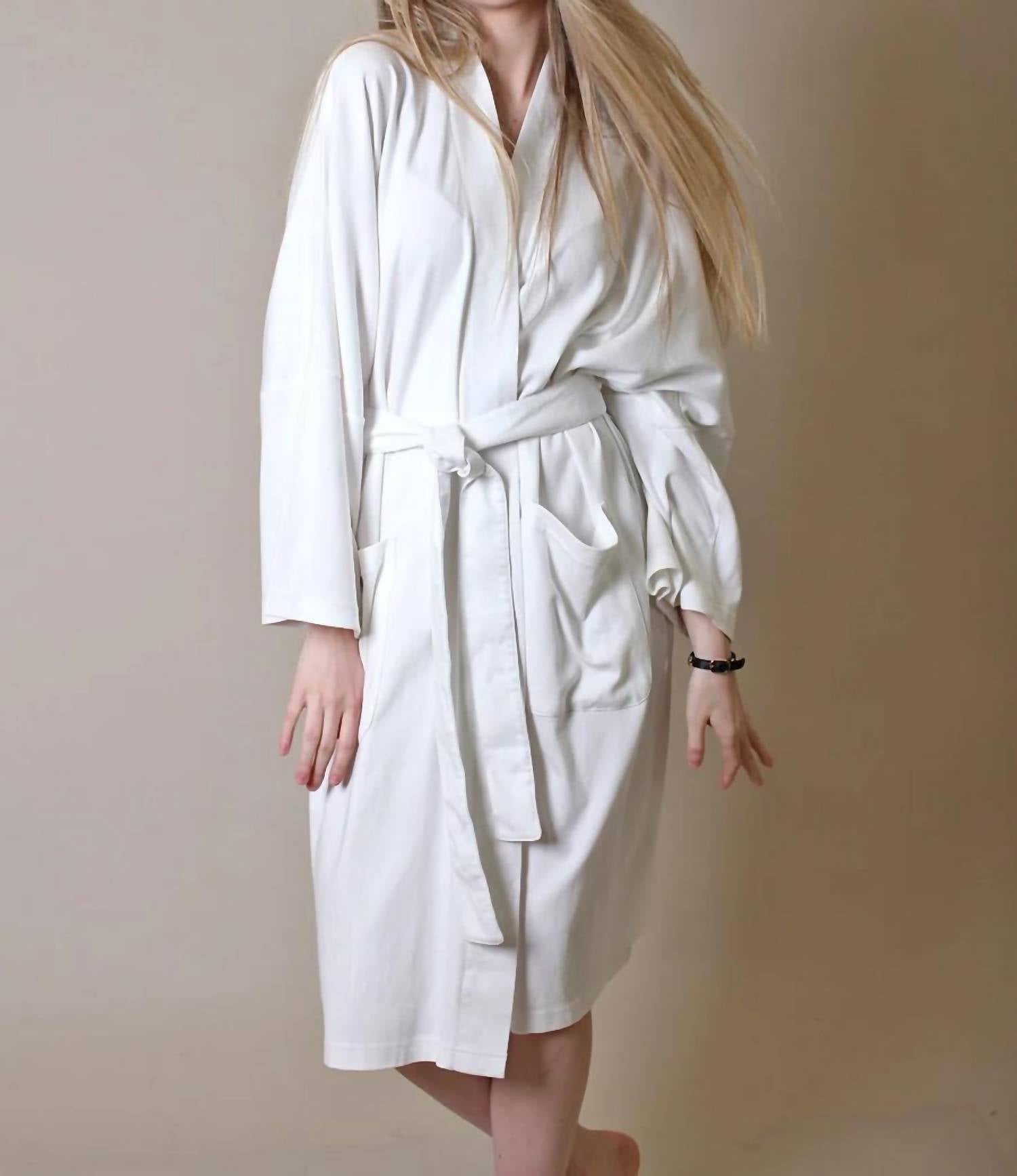 Viverano Organics - Lightweight Organic Cotton Bath Robe