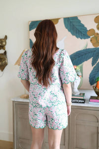 Voy - Elsie Scallop Hem Blouse