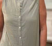 Dylan - Gauze Sleeveless Top