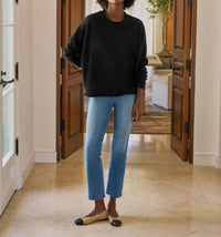 Frank & Eileen - Anna Long Sleeve Capelet Top