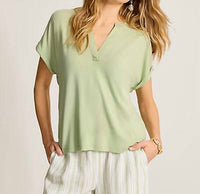 Tommy Bahama - Kauai Split-neck T-shirt