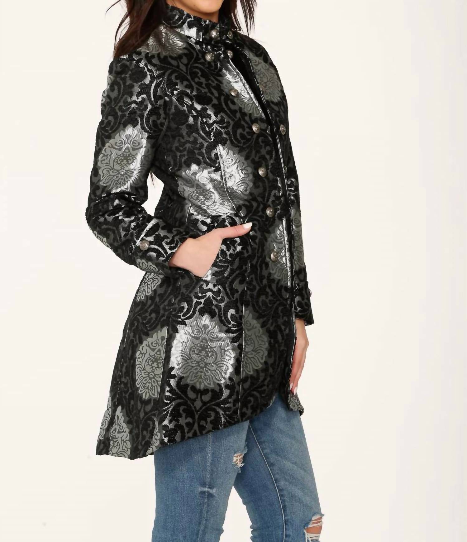 Orchid Bloom - Brocade Hilo Coat