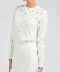 Current Air - Floral Combo Button Down Cardigan