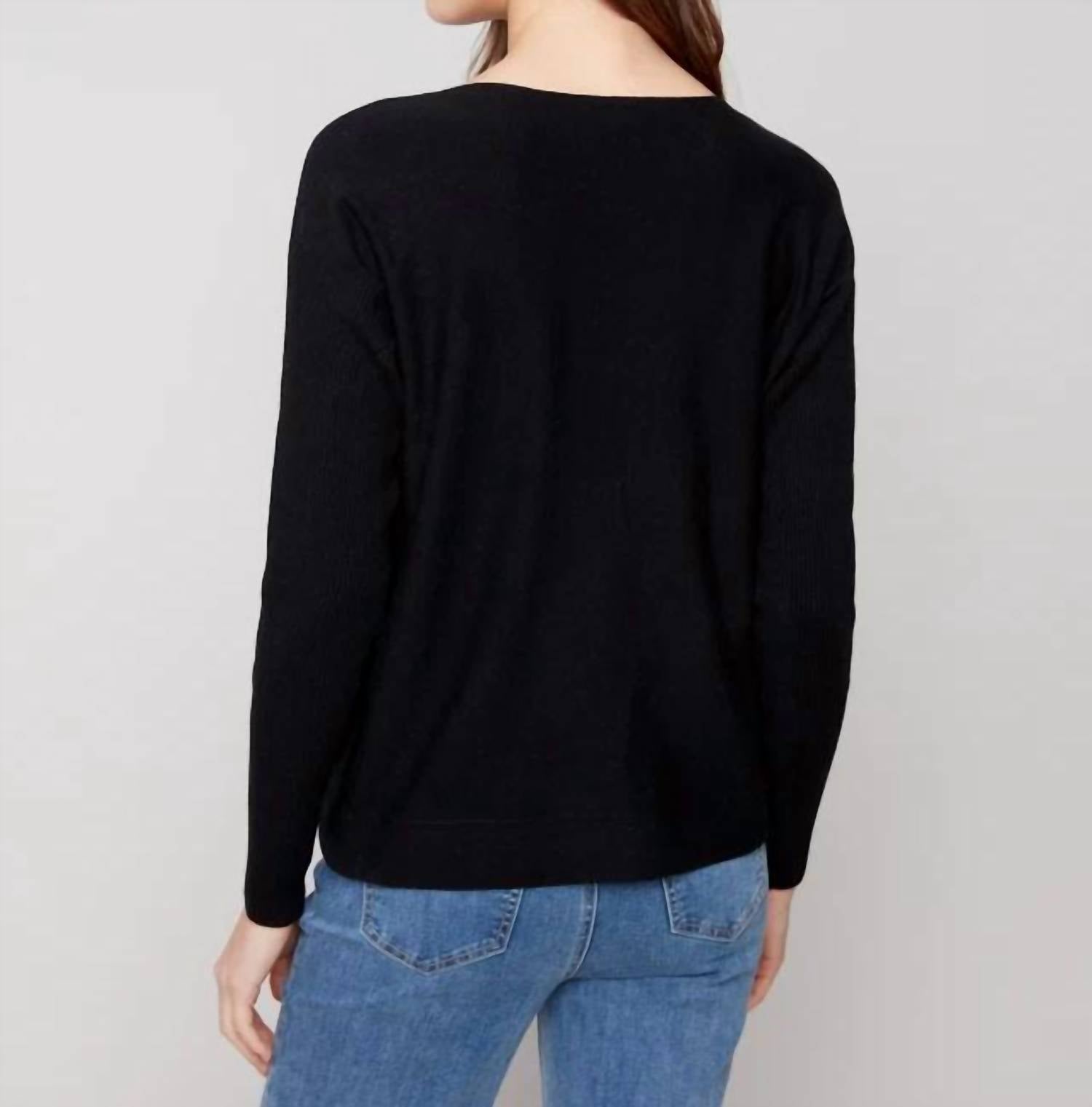 Charlie B - Boat Neck Sweater