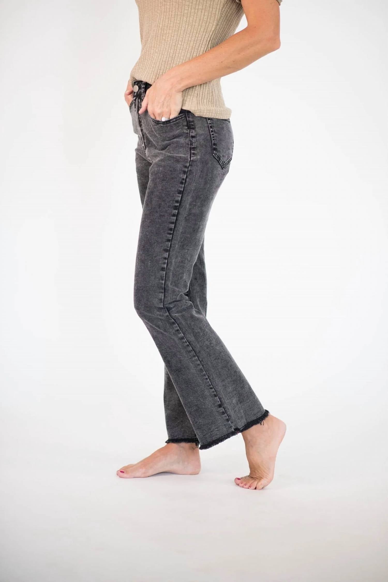 Polagram - Sidnee High Rise Flared Jeans
