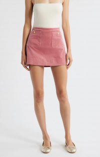 Loveshackfancy - Kida Corduroy Mini Skirt
