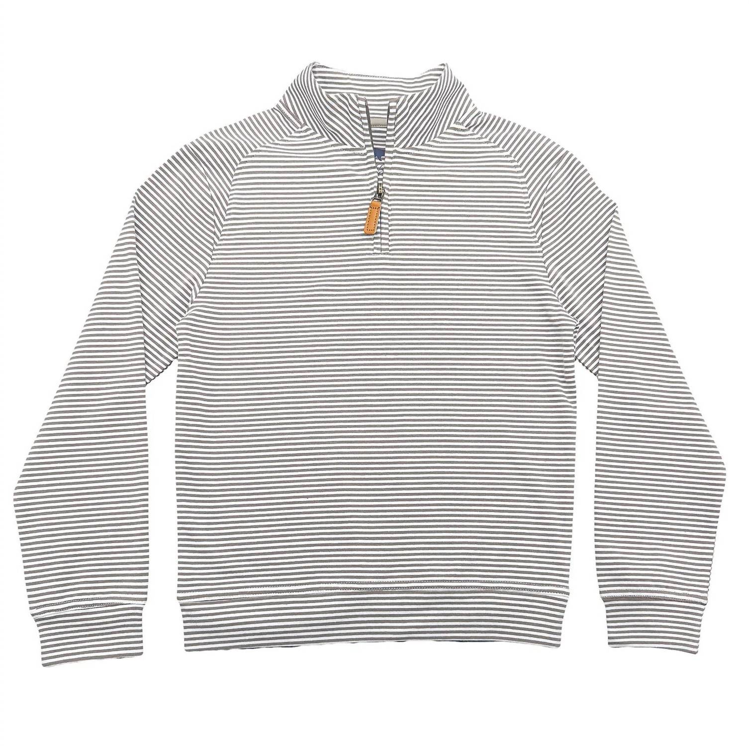 Saltwater Boys Co. - Boy's Collins Quarter Zip Pullover