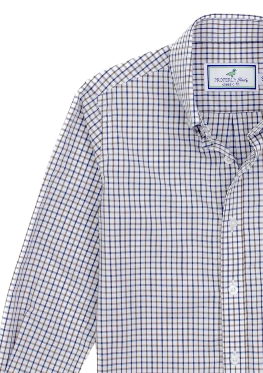 Properly Tied - Boy's Seasonal Sportshirt