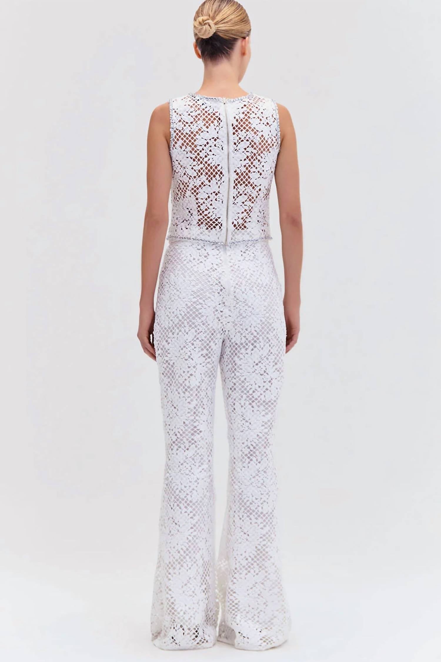 Patbo - Hand-beaded Lace Top
